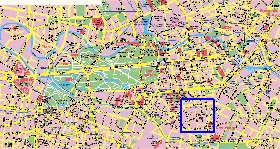 carte de Berlin en allemand