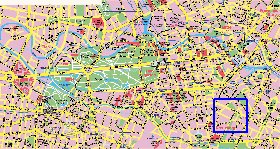 carte de Berlin en allemand