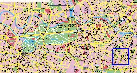 carte de Berlin en allemand