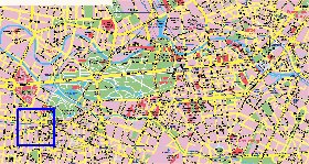 carte de Berlin en allemand