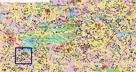 carte de Berlin en allemand