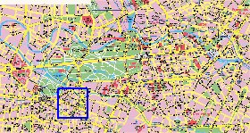 carte de Berlin en allemand