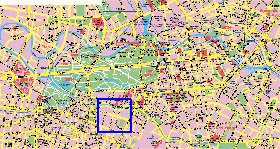 carte de Berlin en allemand