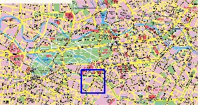 carte de Berlin en allemand