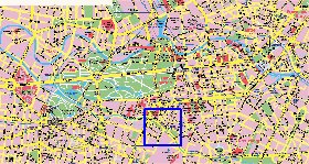 carte de Berlin en allemand