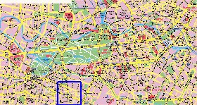 carte de Berlin en allemand