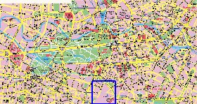 carte de Berlin en allemand