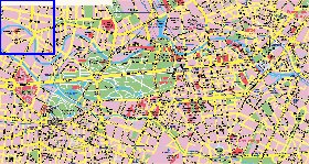 carte de Berlin en allemand