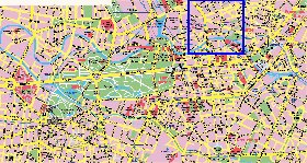 carte de Berlin en allemand