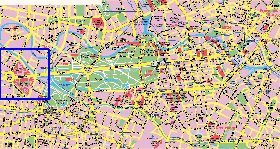 carte de Berlin en allemand