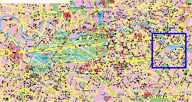 carte de Berlin en allemand