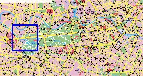 carte de Berlin en allemand