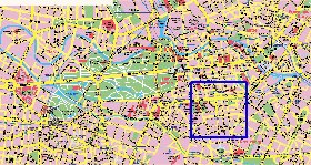 carte de Berlin en allemand