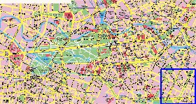 carte de Berlin en allemand