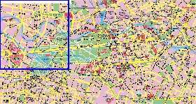 carte de Berlin en allemand