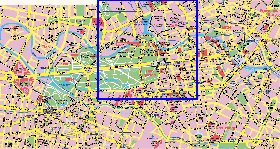 carte de Berlin en allemand