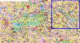 carte de Berlin en allemand