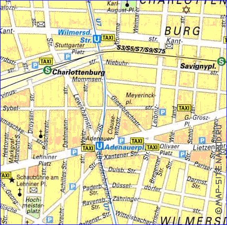 Transport carte de Berlin
