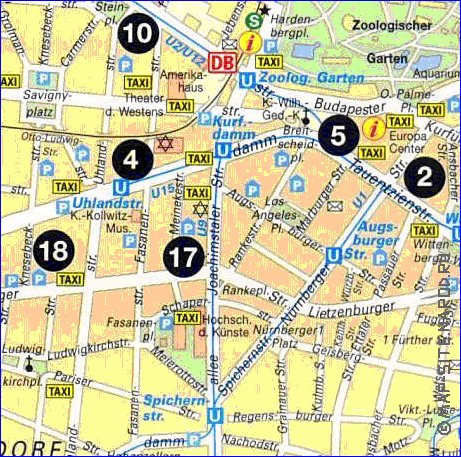 Transport carte de Berlin