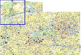 Transporte mapa de Berlim