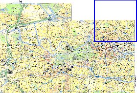 Transporte mapa de Berlim