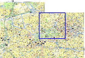 Transporte mapa de Berlim