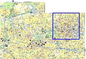 Transporte mapa de Berlim