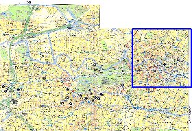 Transporte mapa de Berlim