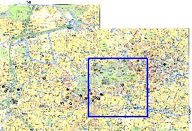 Transporte mapa de Berlim