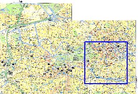 Transporte mapa de Berlim