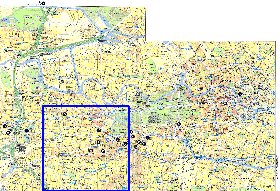 Transporte mapa de Berlim