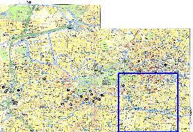 Transporte mapa de Berlim