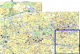 Transporte mapa de Berlim