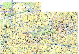 Transporte mapa de Berlim