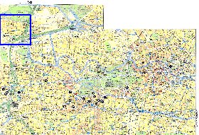 Transporte mapa de Berlim