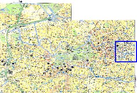 Transporte mapa de Berlim