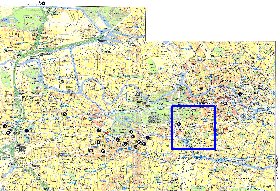 Transporte mapa de Berlim