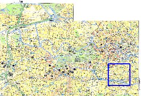 Transporte mapa de Berlim