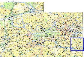 Transporte mapa de Berlim