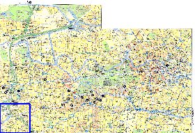 Transporte mapa de Berlim