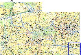 Transporte mapa de Berlim