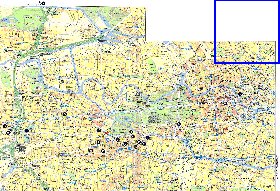 Transporte mapa de Berlim