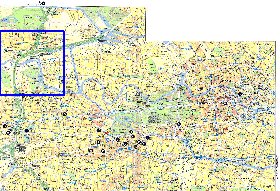 Transporte mapa de Berlim