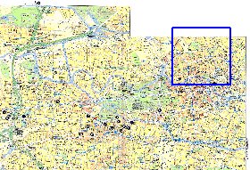 Transporte mapa de Berlim