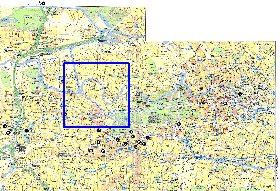 Transporte mapa de Berlim