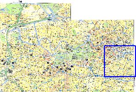 Transporte mapa de Berlim