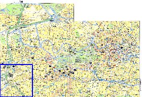 Transporte mapa de Berlim