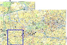 Transporte mapa de Berlim