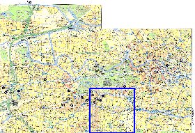 Transporte mapa de Berlim