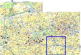 Transporte mapa de Berlim